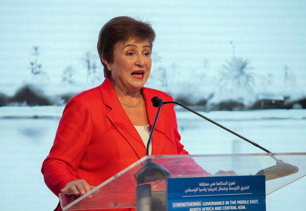 Georgieva destacó que la nueva asignación de DEGs, propuesta por 650 mil millones de dólares, fue calificada como “histórica”. (AGENCIAS) 
