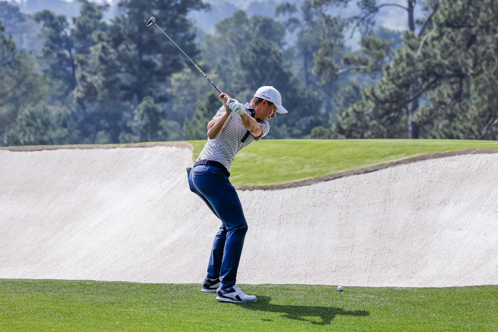 El tapatío Carlos Ortiz, tuvo un debut desafortunado en el Masters del PGA Tour, al finalizar en la penúltima posición del largo listado. (EFE)