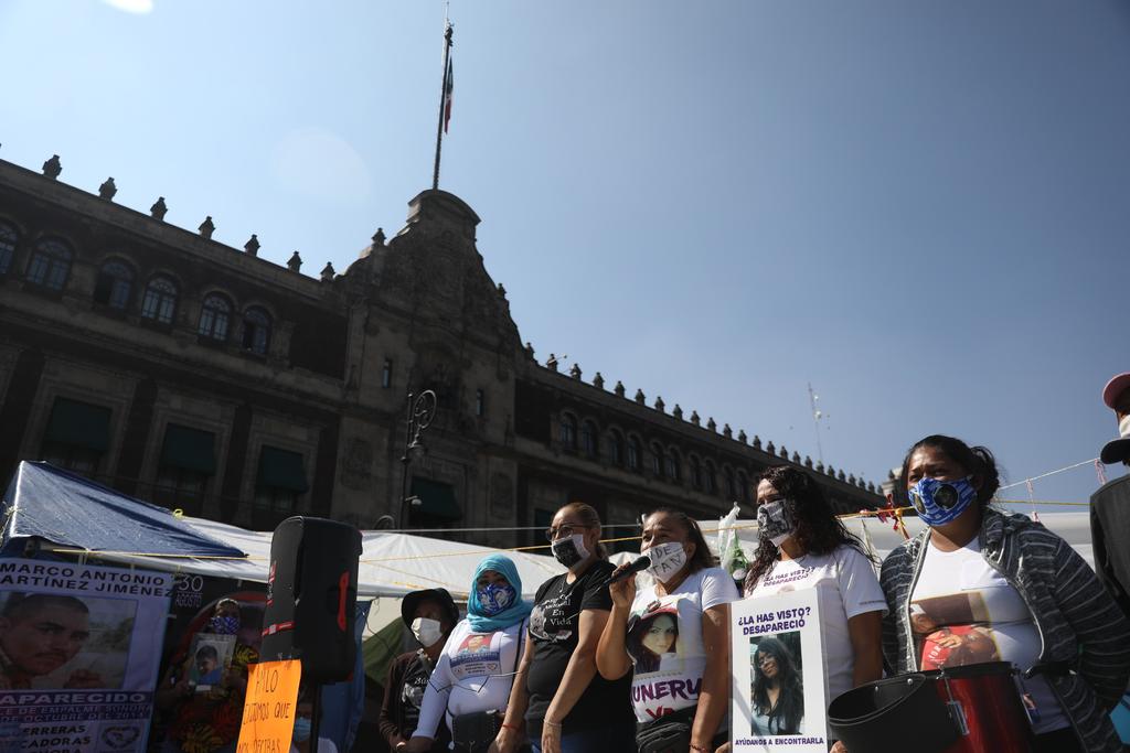 Hay varios colectivos de familiares de personas desaparecidos confirmados en la protesta. (ARCHIVO)