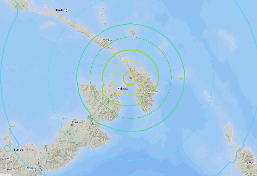 Un terremoto de magnitud 6 sacudió este sábado las aguas al norte de Papúa Nueva Guinea, sin que por el momento las autoridades hayan informado de daños materiales o víctimas. (ARCHIVO)