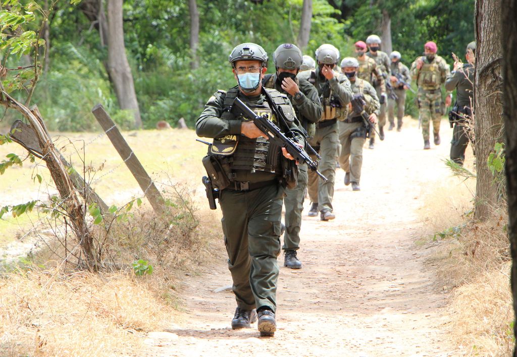El Ejército colombiano apoya la seguridad para que venezolanos y colombianos que puedan retornar. (ARCHIVO) 