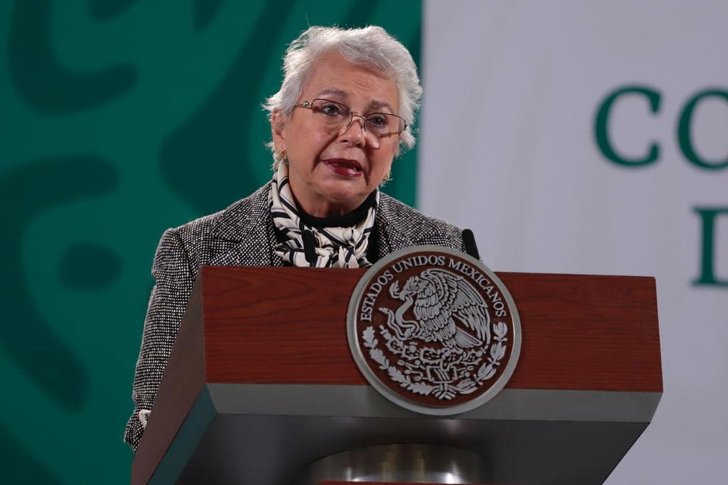 La secretaria de Gobernación, Olga Sánchez Cordero, hizo un llamado enérgico al Instituto Nacional Electoral y a Morena de mantener las diferencias dentro de la legalidad y el respeto mutuo. (ARCHIVO)