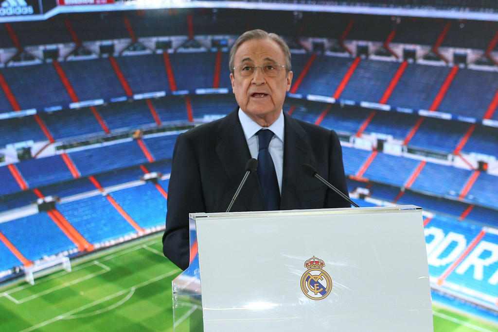 Florentino Pérez, candidato único, ha sido proclamado presidente del Real Madrid una vez concluido el plazo establecido por la Junta Electoral, reunida anoche. (ARCHIVO)