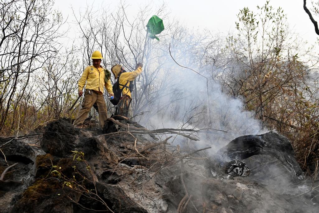 El incendio comenzó en el paraje Malinalapa del poblado de Santo Domingo, Morelos.