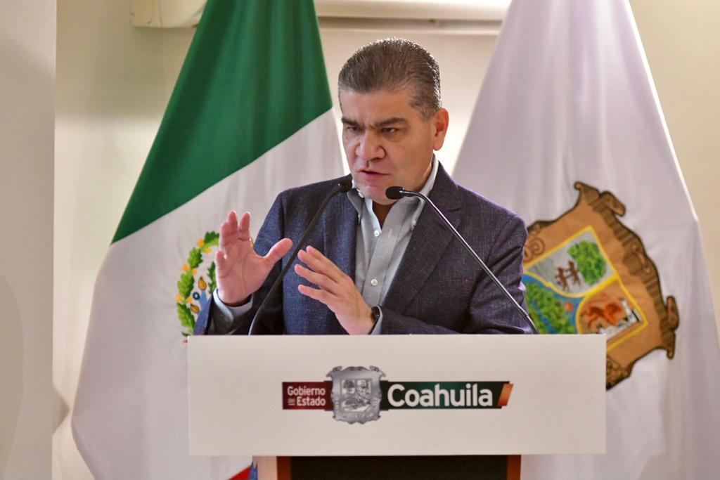 Gobernador de Coahuila, Miguel Ángel Riquelme Solís.