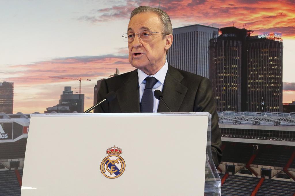 Florentino Pérez, presidente del Real Madrid, sería el presidente fundador de la Superliga. (EFE)