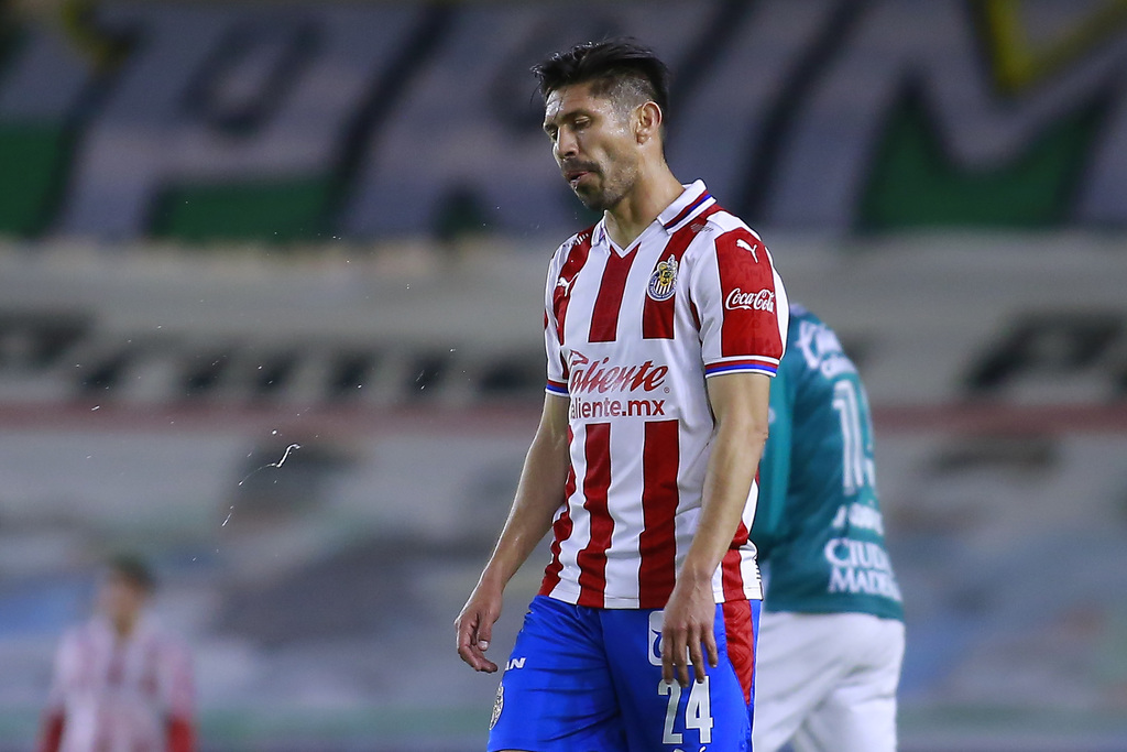 Oribe Peralta solo ha visto acción en dos partidos en el Guardianes 2021, jugando un total de 82 minutos. (ARCHIVO)