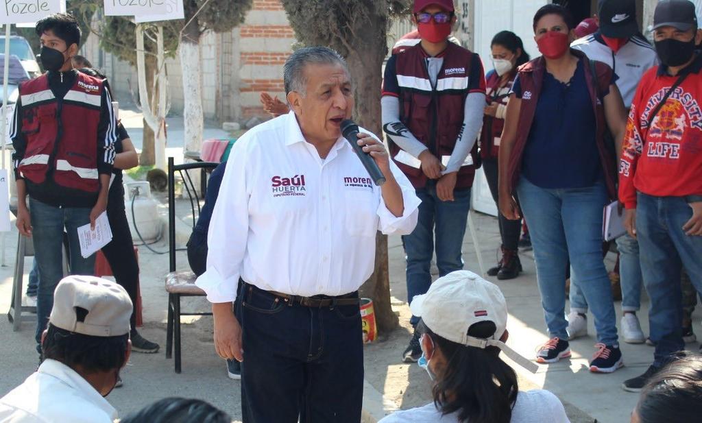 El diputado federal de Morena, Benjamín Saúl Huerta, a pesar de que fue detenido esta mañana acusado de abusar de un menor de edad, votó en el pleno este miércoles en la reforma para derogar el artículo Décimo Tercero transitorio de la Ley de Hidrocarburos. (TWITTER)