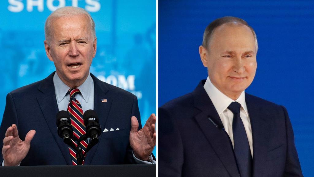 El Gobierno del presidente de Estados Unidos, Joe Biden, afirmó este miércoles que no se toma 'nada' de lo que diga su homólogo ruso, Vladímir Putin, como 'algo personal', después de que advirtiera a Occidente de que lamentará cualquier provocación. (EFE)
