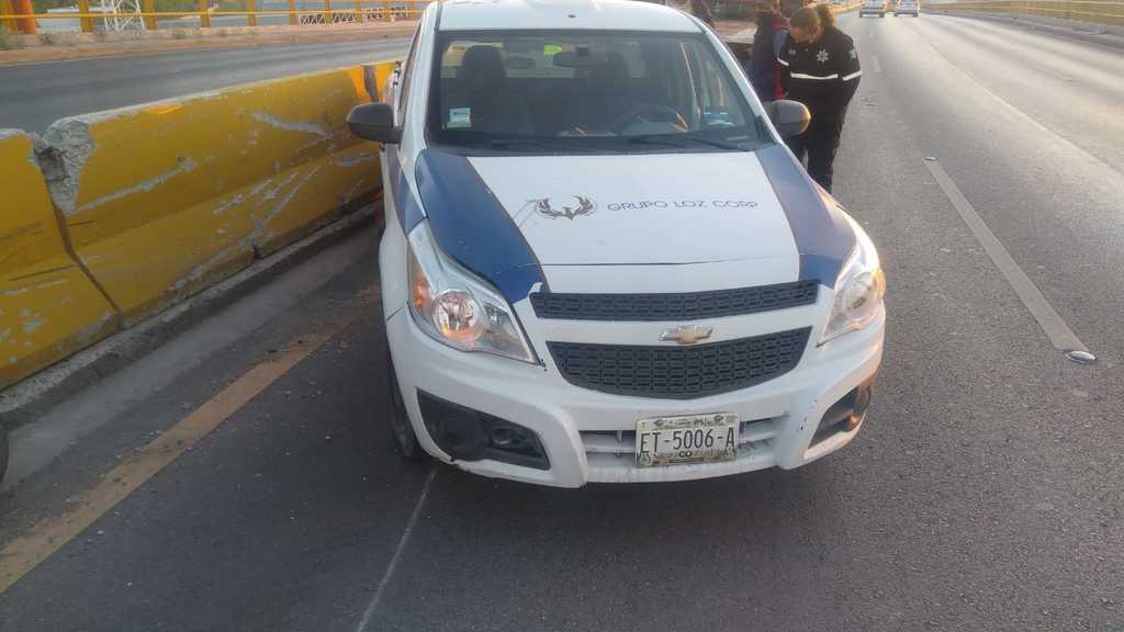 Los hechos se registraron cerca de las 7:10 de la mañana de ayer miércoles sobre la carretera Torreón-San Pedro. (EL SIGLO DE TORREÓN)
