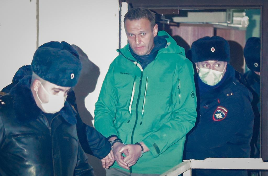 Las autoridades rusas se enrocaron hoy en respuesta a las manifestaciones en el país y las peticiones internacionales de libertad para el líder opositor Alexéi Navalni, quien desde hace 23 días se encuentra en huelga de hambre en prisión. (ARCHIVO) 

 