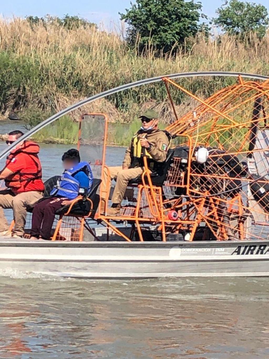 Los dos menores migrantes que fueron rescatados del Río Bravo están bajo el resguardo de la Pronnif.