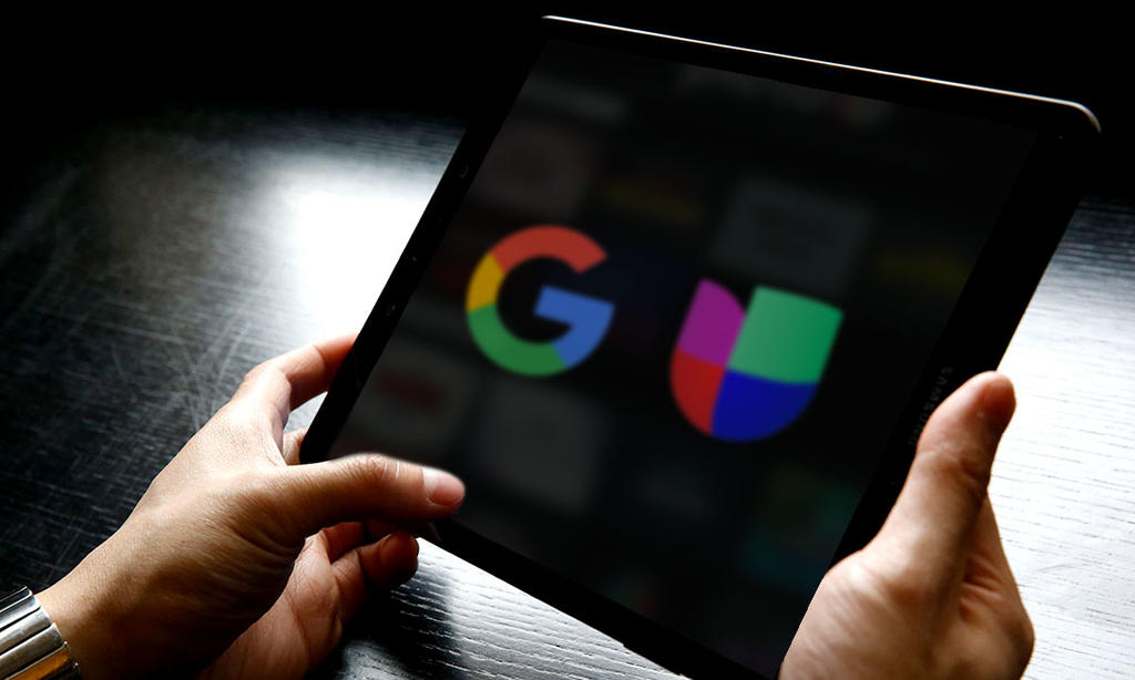 El buscador de internet Google y la cadena hispana Univision anunciaron una alianza para modernizar y reforzar la presencia virtual de la cadena, sus contenidos y publicidad dirigidos a la comunidad latina, haciendo uso de la inteligencia artificial, entre otras innovaciones tecnológicas. (ESPECIAL) 