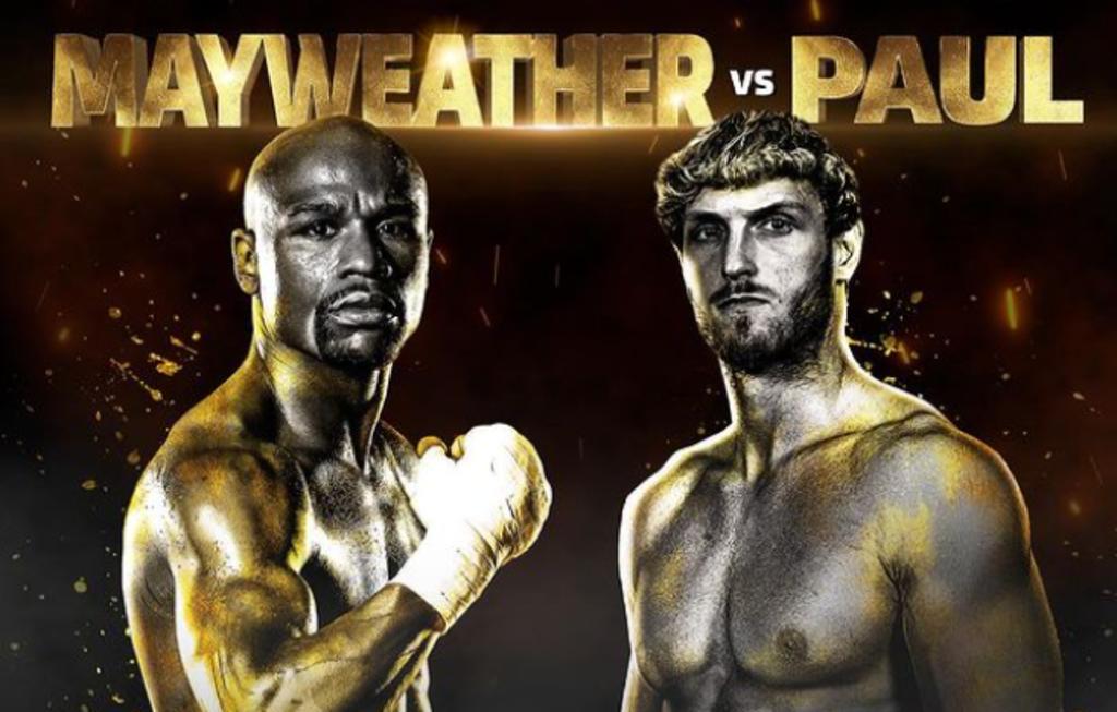 La pelea del “youtuber”,Logan Paul, contra la leyenda del boxeo, Floyd Mayweather Jr., finalmente se realizará, se encontrarán en el cuadrilátero el próximo domingo 6 de junio en el Hard Rock Stadium de Miami. (ESPECIAL)
