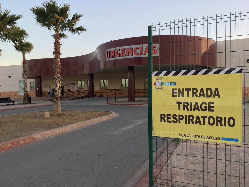 En el Hospital General de Torreón hay 5 hombres y una mujer internados a causa del COVID-19. (ARCHIVO)