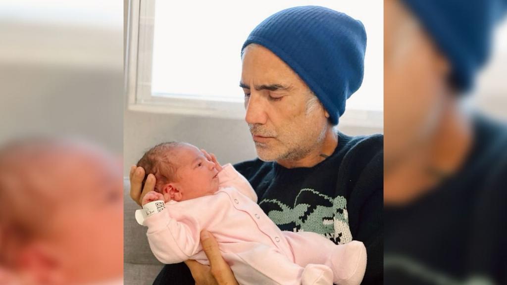 Luego de tres semanas de haberse convertido en abuelo, Alejandro Fernández compartió las primeras imágenes de Cayetana. (ESPECIAL)
