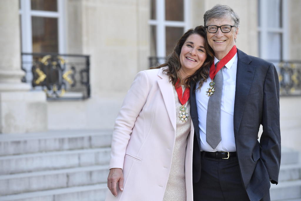 La multimillonaria, Bill y Melinda Gates pareja tenía 27 años de matrimonio y tienen varias organizaciones de beneficencia. (EFE) 
