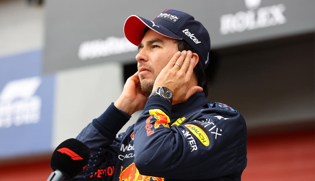 El piloto mexicano Sergio 'Checo' Pérez, piloto de Red Bull, reconoce que el circuito de Barcelona-Cataluña, escenario este fin de semana del Gran Premio de España de Fórmula Uno. (ARCHIVO)