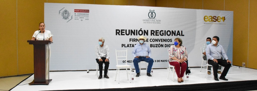 La firma del convenio se llevó a cabo en Gómez Palacio.