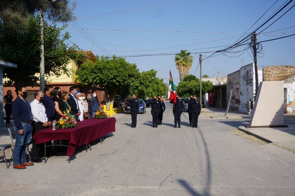Autoridades de Matamoros realizaron un acto cívico para recordar el natalicio del Padre de la Patria. (EL SIGLO DE TORREÓN)