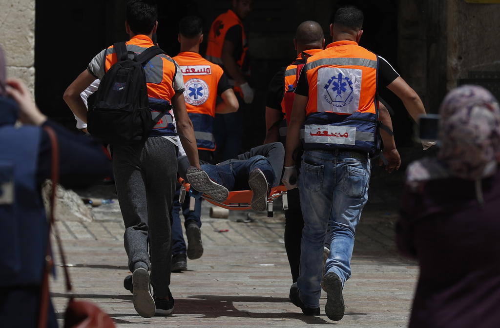 Una explosión estremeció el lunes a Jerusalén en medio de enfrentamientos. (ARCHIVO) 