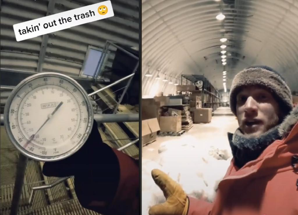 Josiah Horneman tiene varios videos sobre cómo es la vida en la Antártida. (INTERNET)