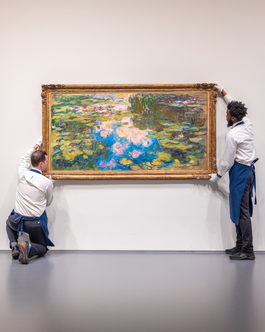 Precios. 'Le Bassin aux nymphéas' de Monet, fue subastada en 40 millones de dólares. (ARCHIVO)