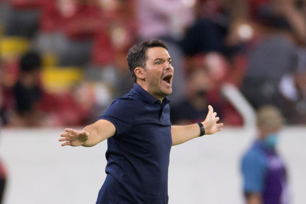 Nicolás Larcamón, estratega revelación en la presente campaña del futbol mexicano habló horas antes del duelo de vuelta de cuartos de final ante Atlas. (ARCHIVO)