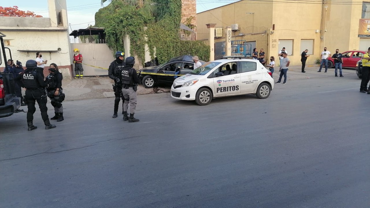 Muere mujer tras accidente vial en la colonia El Tajito de Torreón
