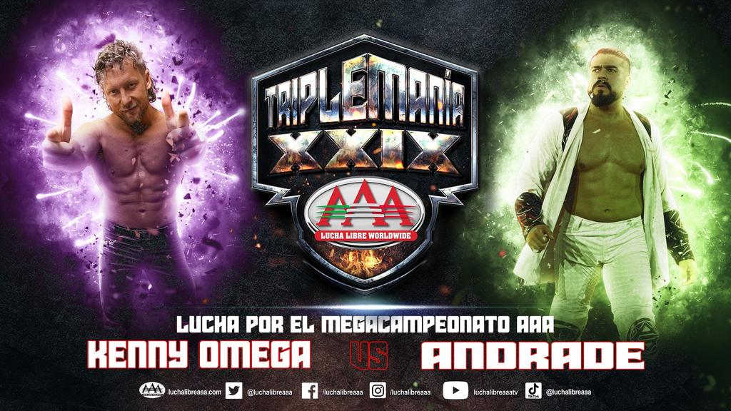 Con el duelo estelar de máscara contra cabellera, entre Psycho Clown y Rey Escorpión, se realizará la edición XXIX de la Triplemanía, el próximo 14 de agosto en la Arena Ciudad de México, que contará con un acceso limitado de aficionados. (ESPECIAL)
