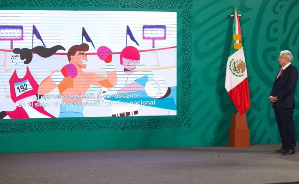 López Obrador anunció este jueves la creación de los Bachilleratos Tecnológicos de Educación y Promoción Deportiva con especialidad en beisbol, boxeo y atletismo. (ESPECIAL)