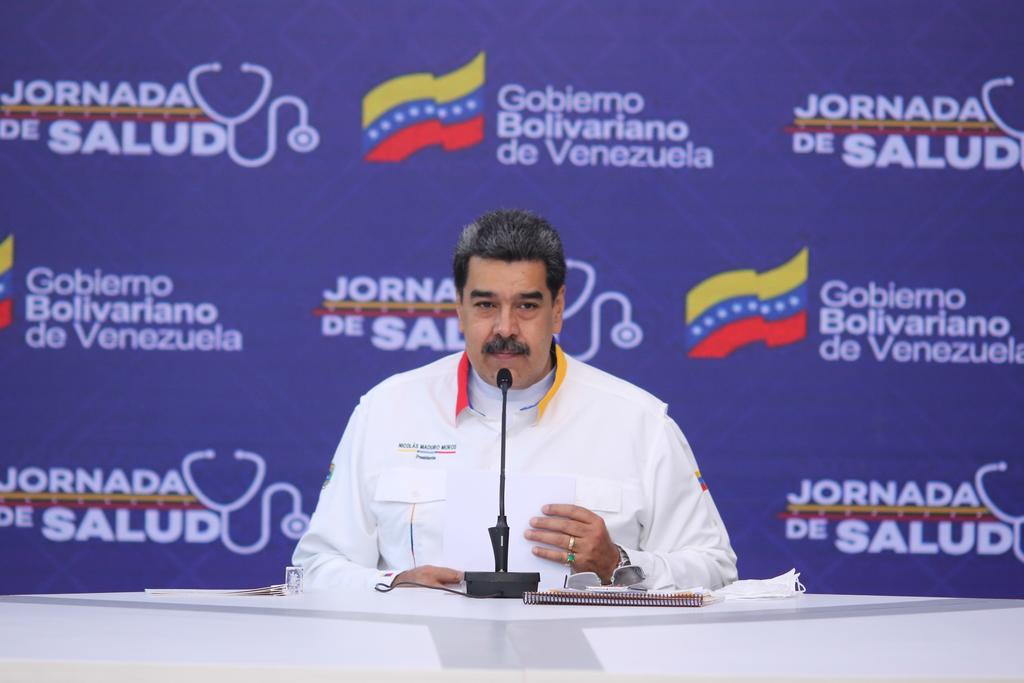 El mandatario de Venezuela, Nicolás Maduro, manifestó este jueves, cuando se cumplen tres años de su victoria en los comicios presidenciales, que las elecciones son la 'única vía posible' para recuperar la seguridad y la justicia para el país. (ARCHIVO) 
