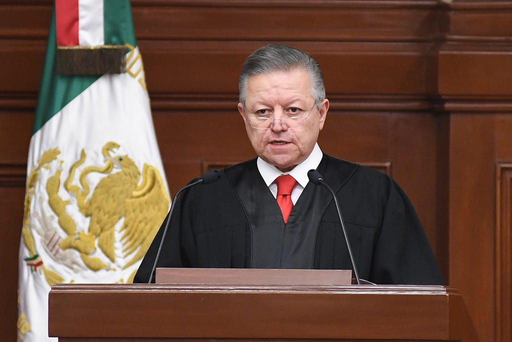 Este jueves, por segunda ocasión en menos de dos semanas, Arturo Zaldívar, ministro presidente de la Suprema Corte de Justicia de la Nación (SCJN), acudió a Palacio Nacional. (ARCHIVO)
