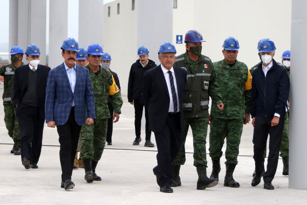 El titular del Ejecutivo federal aseguró que el AIFA es el aeropuerto más moderno que se esté construyendo en el mundo. (ARCHIVO)