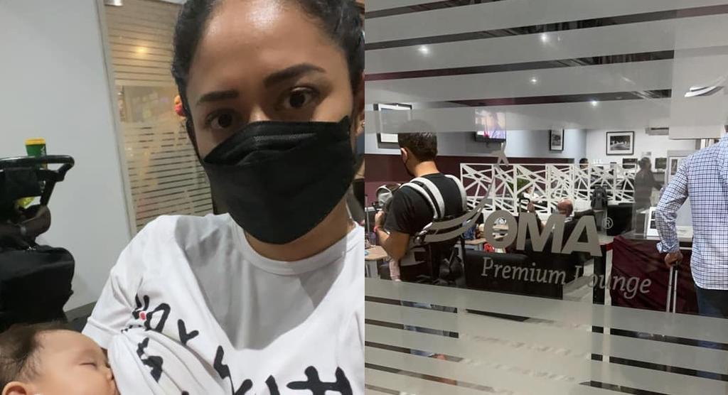 La mujer criticó en redes el comportamiento del personal en el Aeropuerto Internacional de Monterrey (FACEBOOK) 