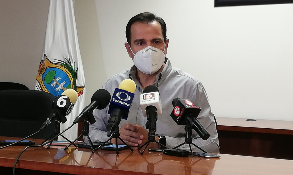 El subsecretario de Gobierno en La Laguna, Oswaldo Santibáñez, informó sobre el operativo.