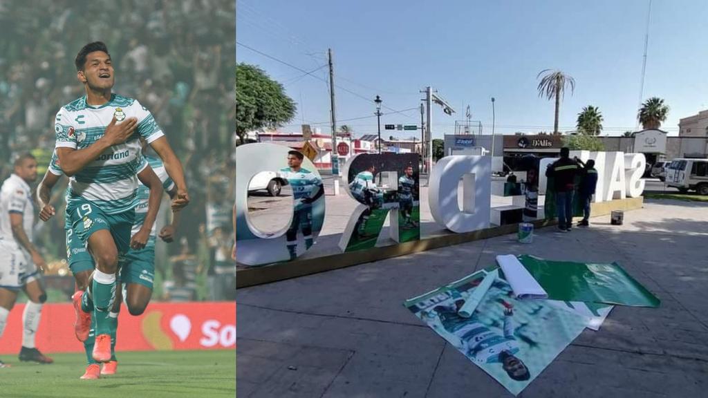 La Santosmanía y la euforia por Eduardo Daniel Aguirre continúa haciéndose presente en las calles de La Laguna. (ARCHIVO/ESPECIAL)
