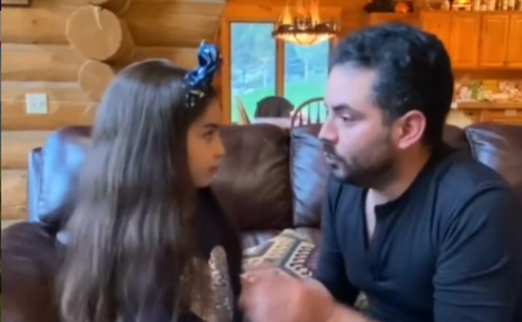 Familia. Eugenio presume a su hija Aitana. (ESPECIAL) 