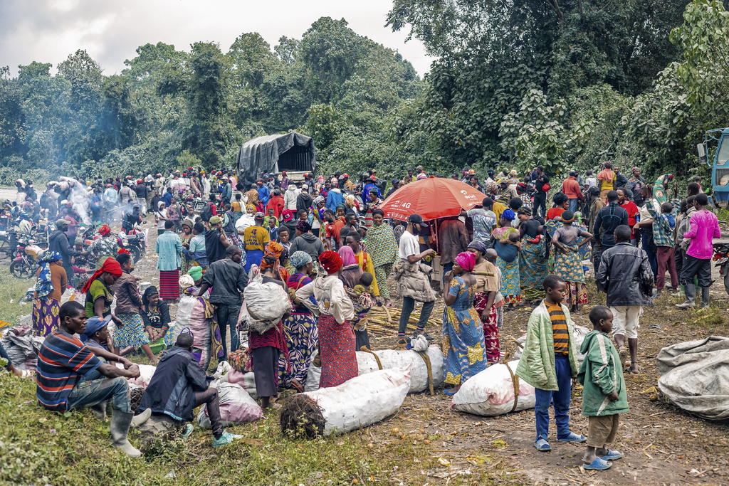 Campamentos en Ruanda siguen recibiendo a desplazados.
