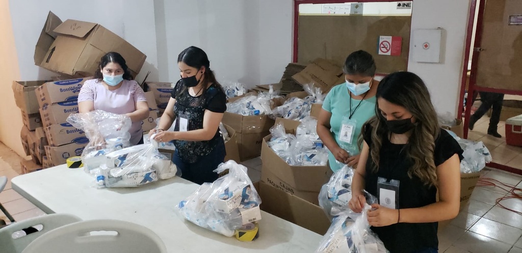 Se entregarán en las casillas kits de insumos sanitarios para cuidar la salud de los votantes. (EL SIGLO DE TORREÓN)