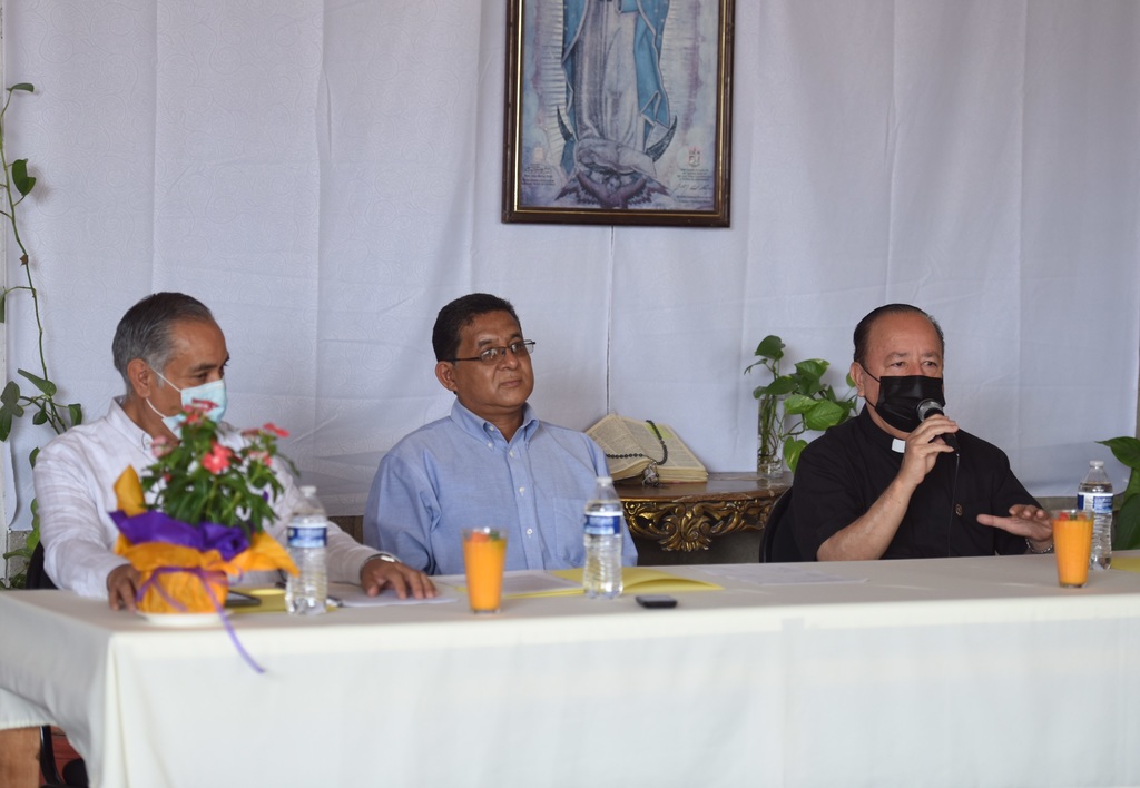 Ayer martes se ofreció una misa de acción de gracias por el décimo aniversario del Centro para Migrantes 'Jesús Torres' en Torreón. (JESÚS GALINDO)