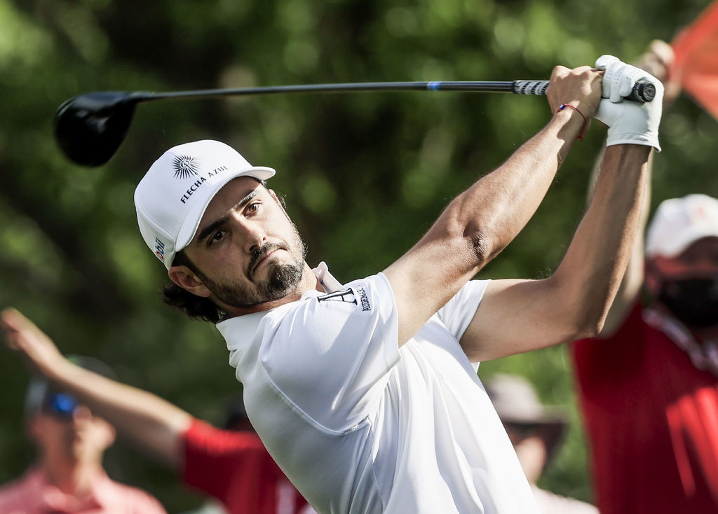 Abraham Ancer, junto a Carlos Ortiz, Gabriela López y María Fassi, conforman el equipo mexicano de golf para los Juegos Olímpicos. (EFE)