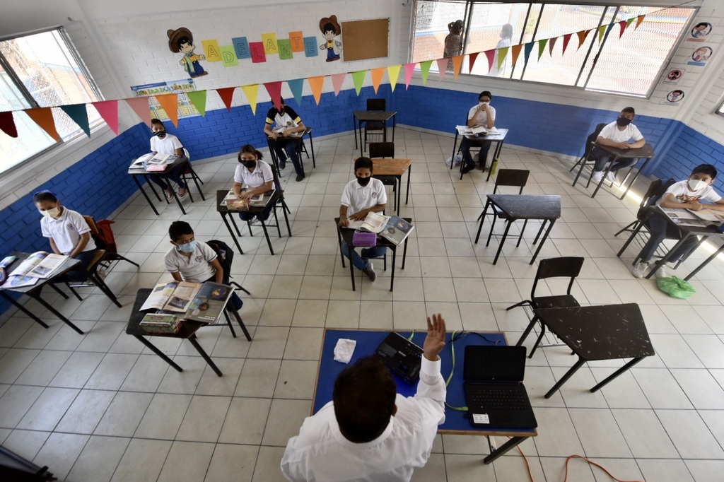 Hace menos de un mes comenzó la reapertura de escuelas públicas de nivel básico en Coahuila. (ARCHIVO)