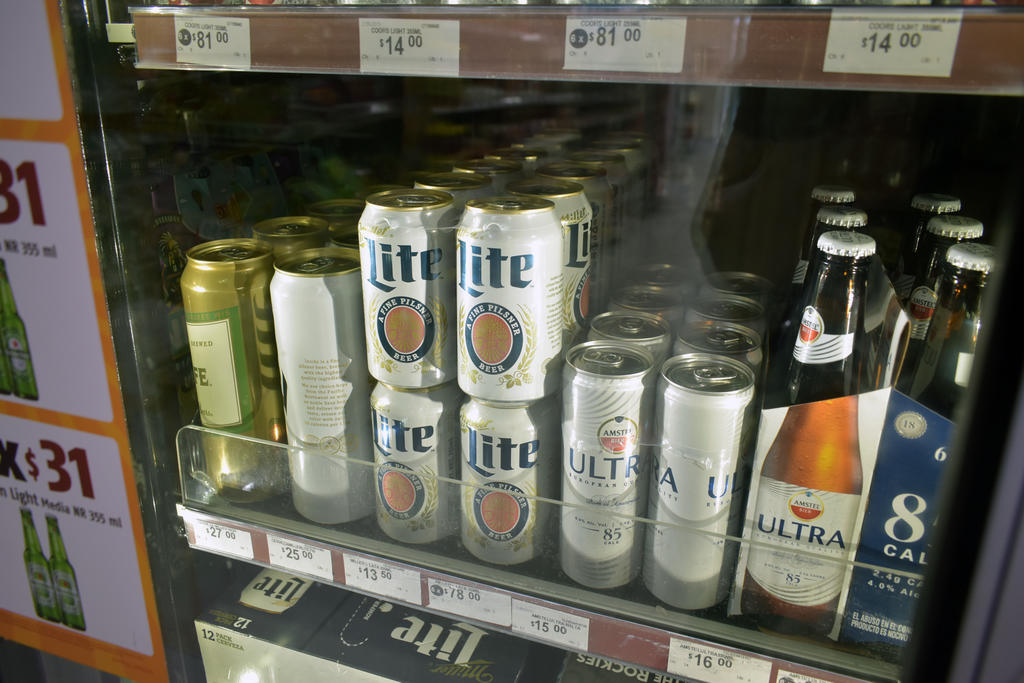 Será entonces a partir del primer minuto de este sábado que se suspenda la venta de bebidas con contenido alcohólico en este municipio. (ARCHIVO)
