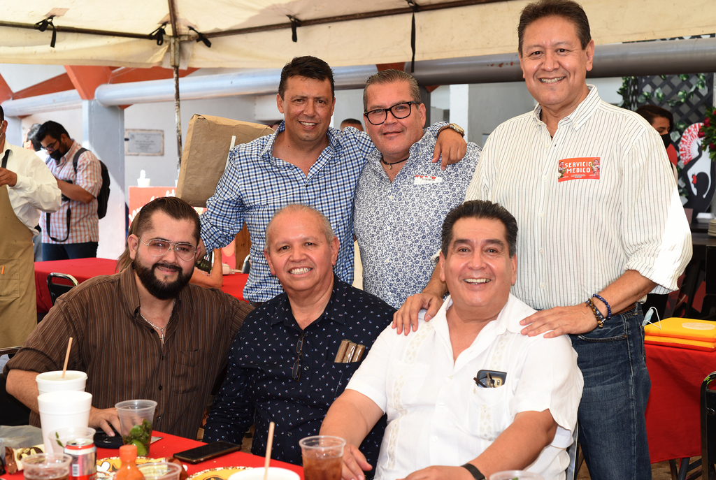 Rafa Cortez, José Luis Orozco, Marco Camacho, Manolo Zorrilla, Jorge Galván y Luis Ángel Juárez. (EL SIGLO DE TORREÓN / Jesús Galindo)