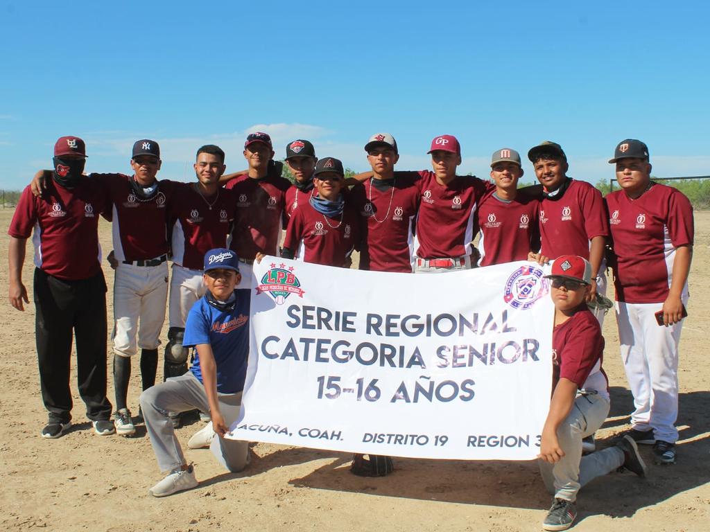 Por primera vez en la historia, la Liga Pequeña de Gómez Palacio se coronó campeona de la Eliminatoria Regional en la categoría Senior, de 15 y 16 años de edad, en el Programa de Ligas Pequeñas de Beisbol, afiliadas a Williamsport, Pensilvania. (ARCHIVO) 
