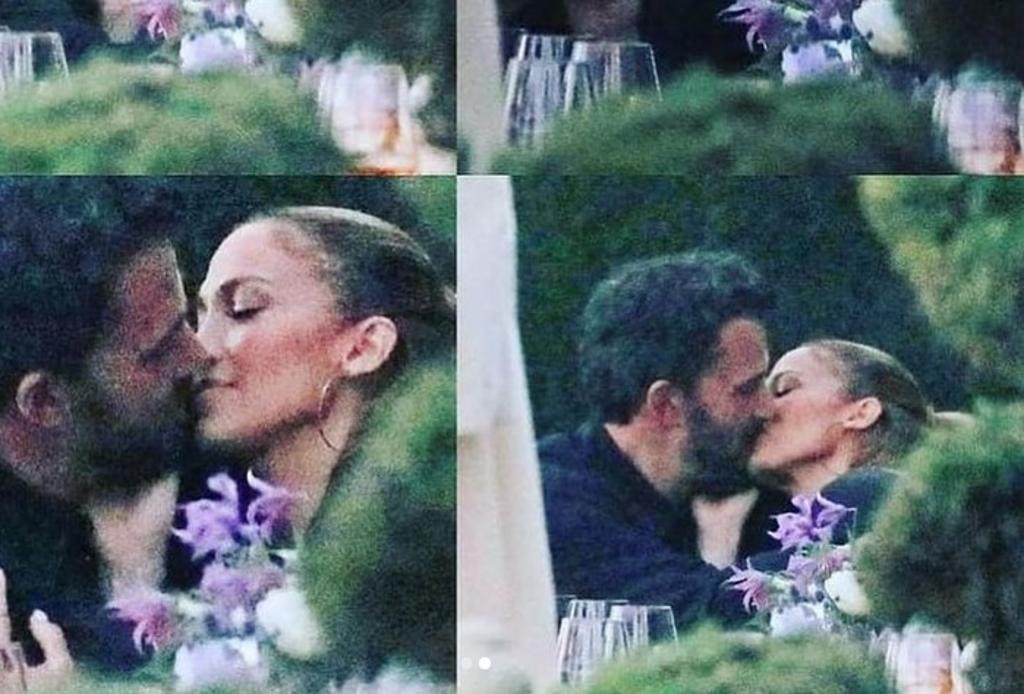 Tras varios meses de verse juntos en diferentes partes de Miami disfrutando de 'tiempo de calidad', finalmente Jennifer Lopez y Ben Affleck confirmaron su relación con un apasionado beso.  (TWITTER) 