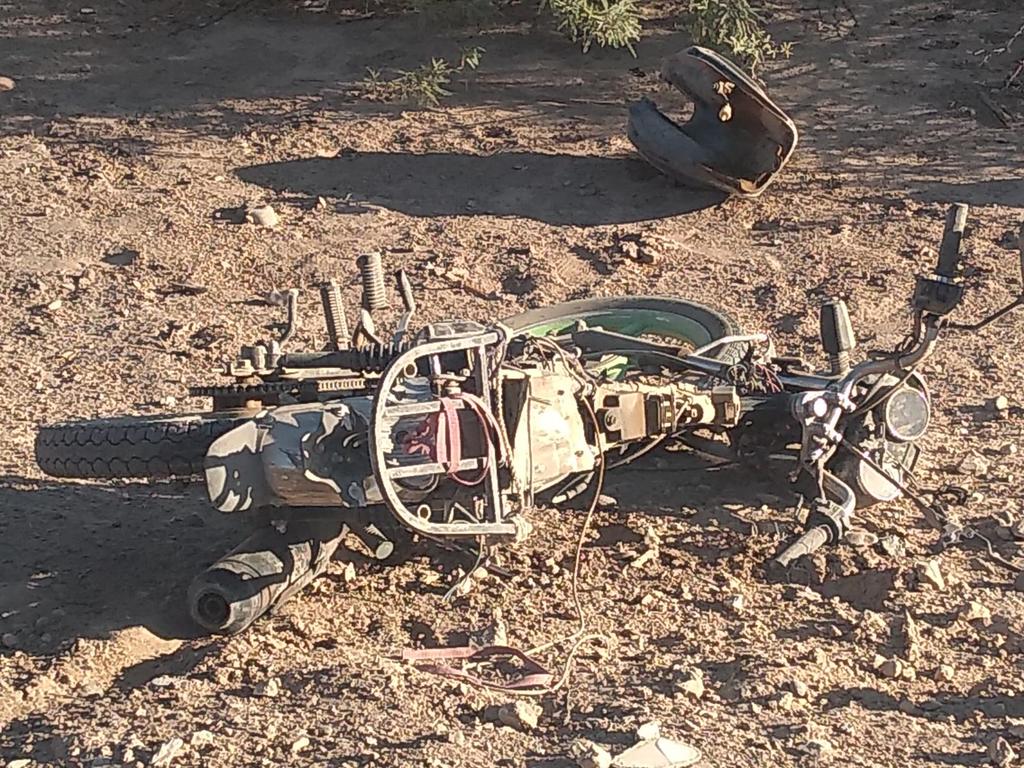 Un sexagenario perdió la vida en un accidente de motocicleta que se registró durante la mañana de este lunes en la zona rural del municipio de Matamoros, Coahuila. (EL SIGLO DE TORREÓN)