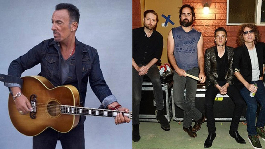 Bruce Springsteen se ha unido por primera vez a The Killers para versionar su tema 'favorito' de la banda de Las Vegas, A Dustland Fairytale, retitulada sencillamente como Dustland. (ESPECIAL) 