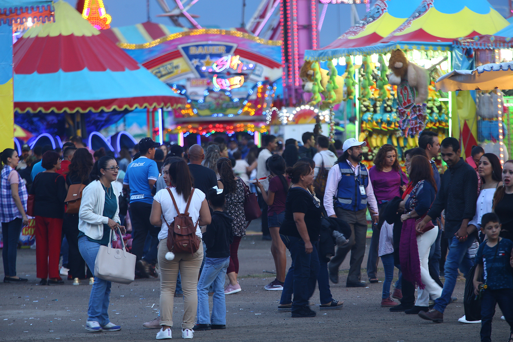 Anteriormente se registraban aglomeraciones en la Feria. (EL SIGLO DE TORREÓN) 